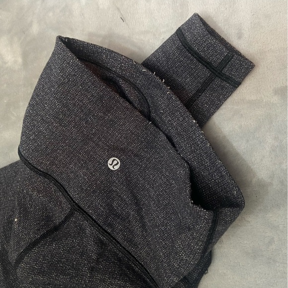 Lululemon Wunder Under High-Rise Tight 28" Black Gray Leggings 27587 - Picture 7 of 10